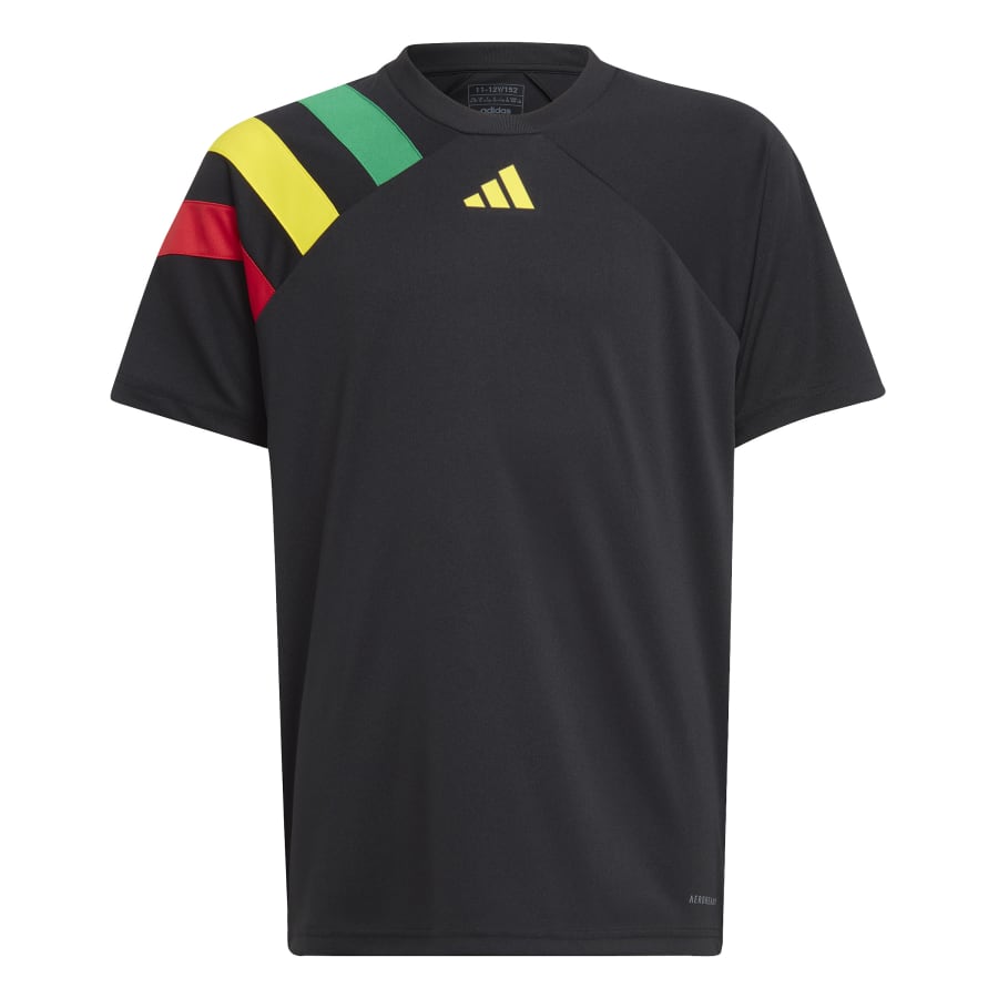 adidas Kinder Trikot Fortore 23 Black / Team Green / Team Yellow / Team Colleg Red