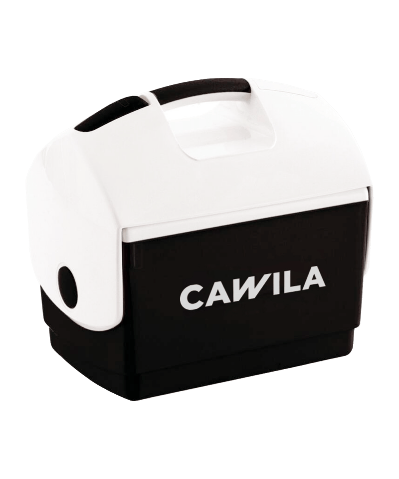 Cawila LIGA Eisbox SPORTSCARE 10 Liter | hochwertige Icebox | Kühlbox schwarz