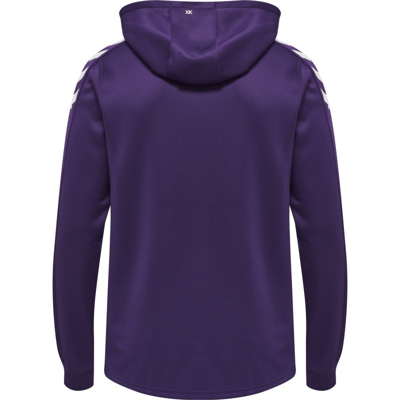 Hummel Hmlcore XK Poly Sweat Hoodie acai/white