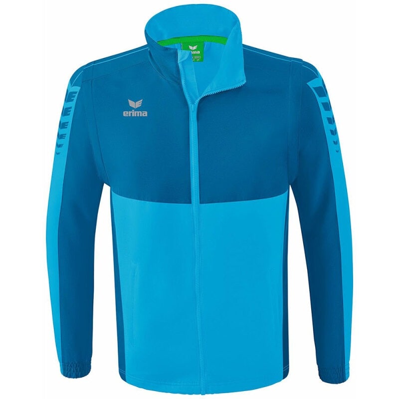 Erima Trainingsjacke Six Wings m.abnehmbaren Ärmeln blau