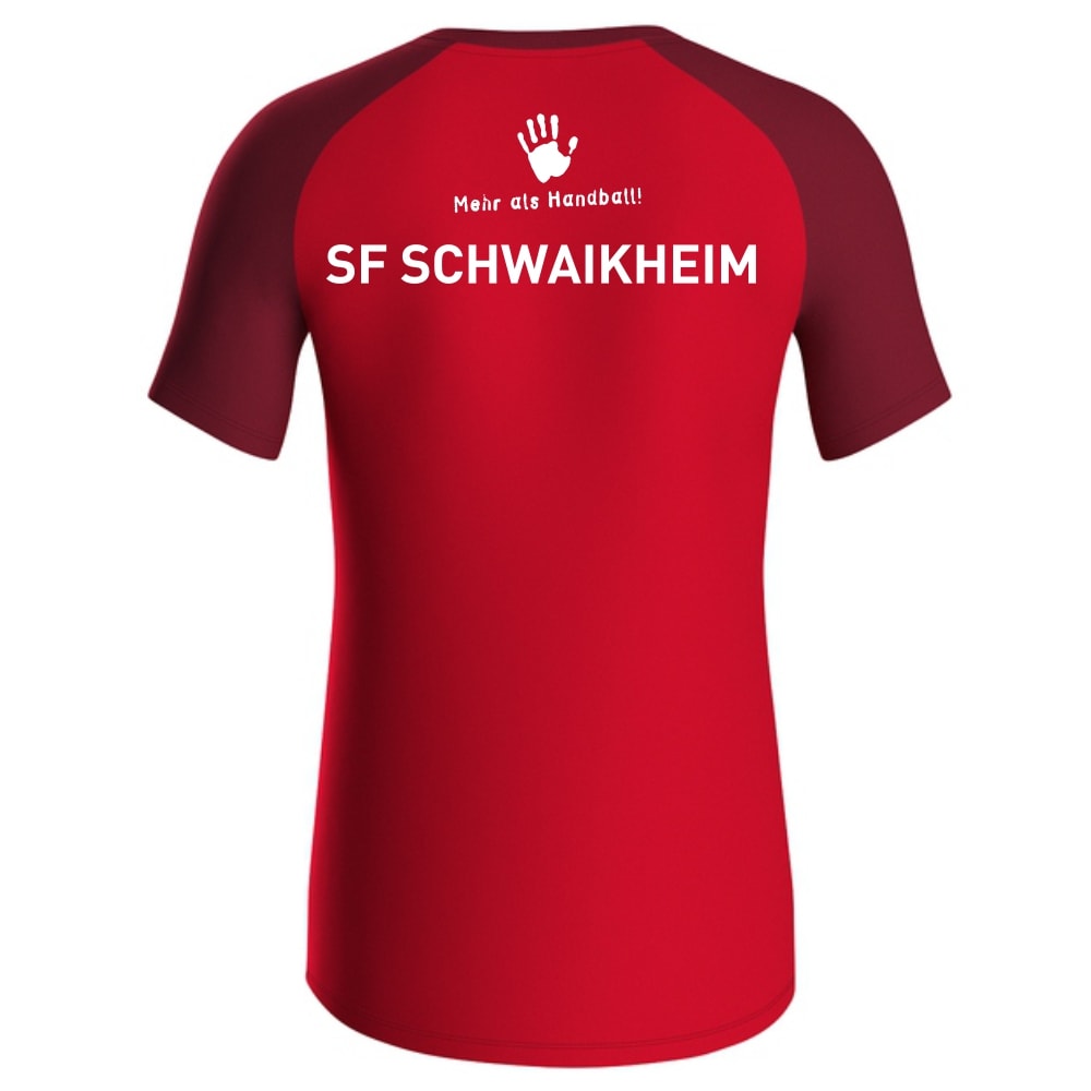 SF Schwaikheim Jako T-Shirt Iconic rot/weinrot