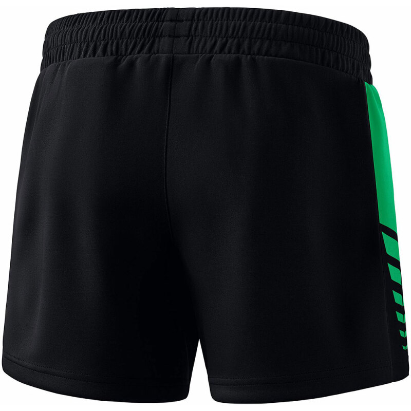 Erima Damen Training Shorts Six Wings schwarz-grün