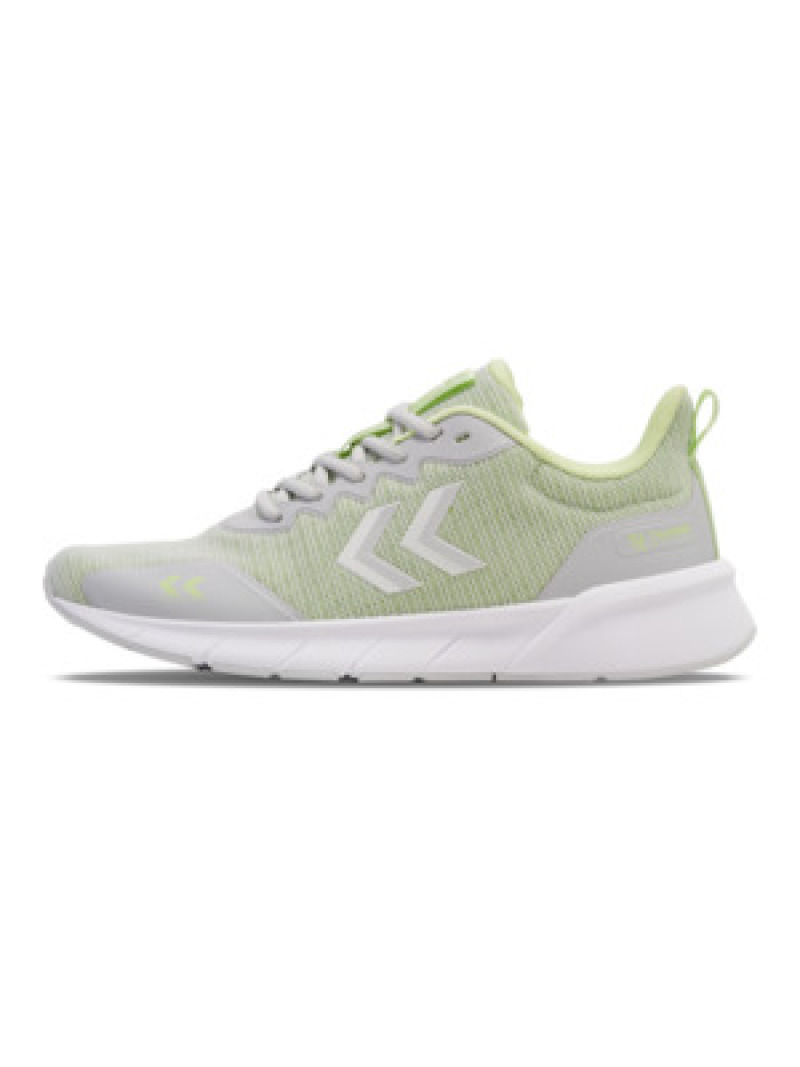 Hummel Reach TR HIIT 2.0 Hallenschuh lunar rock/lettuce green