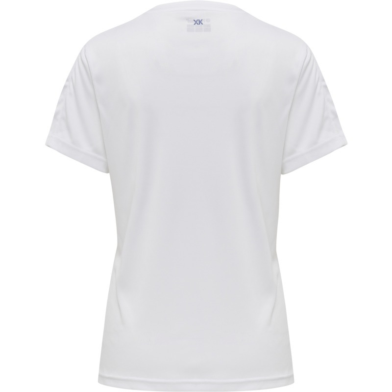 Hummel Hmlcore XK Poly Jersey S/S Woman white/true blue