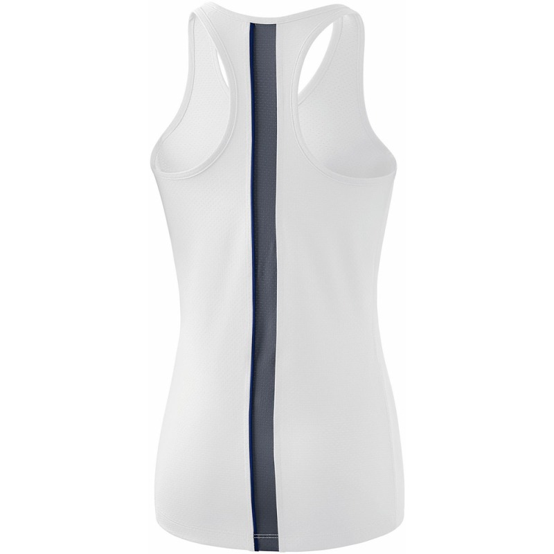 Erima Damen Tank Top Squad weiß-blau-grau