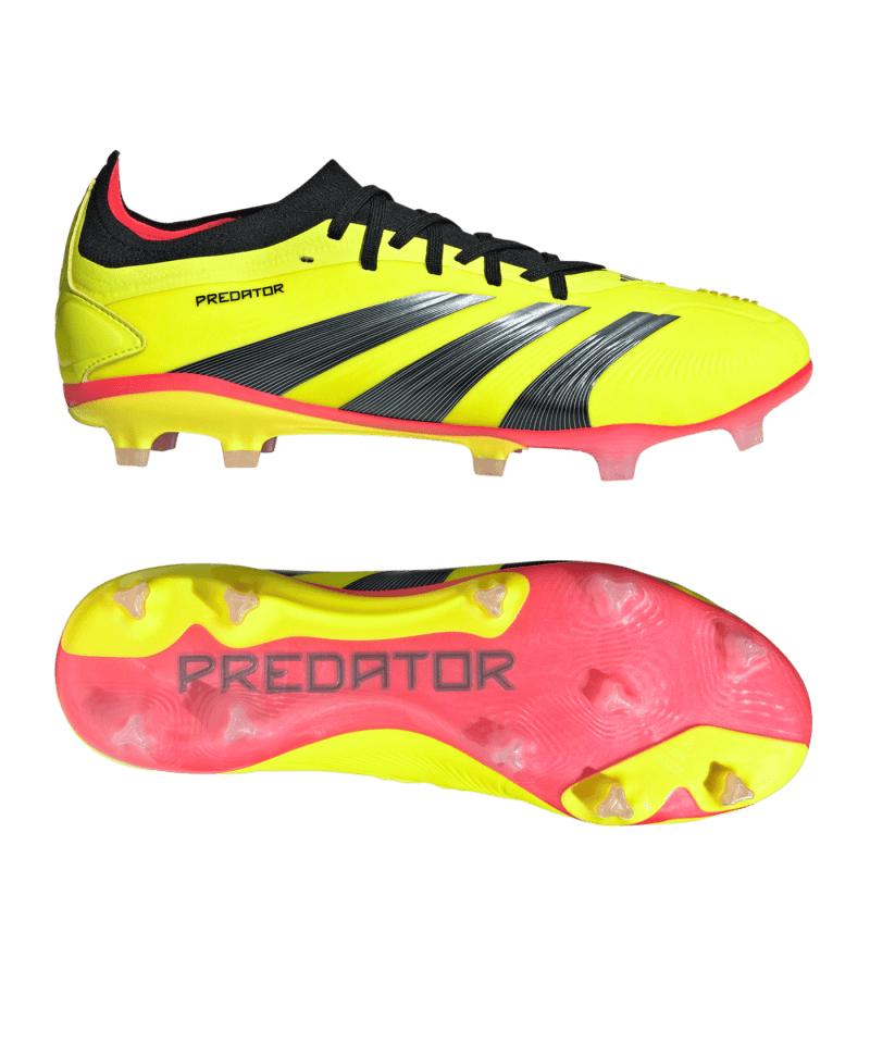 Adidas Predator Pro FG Energy Citrus Gelb Schwarz Rot