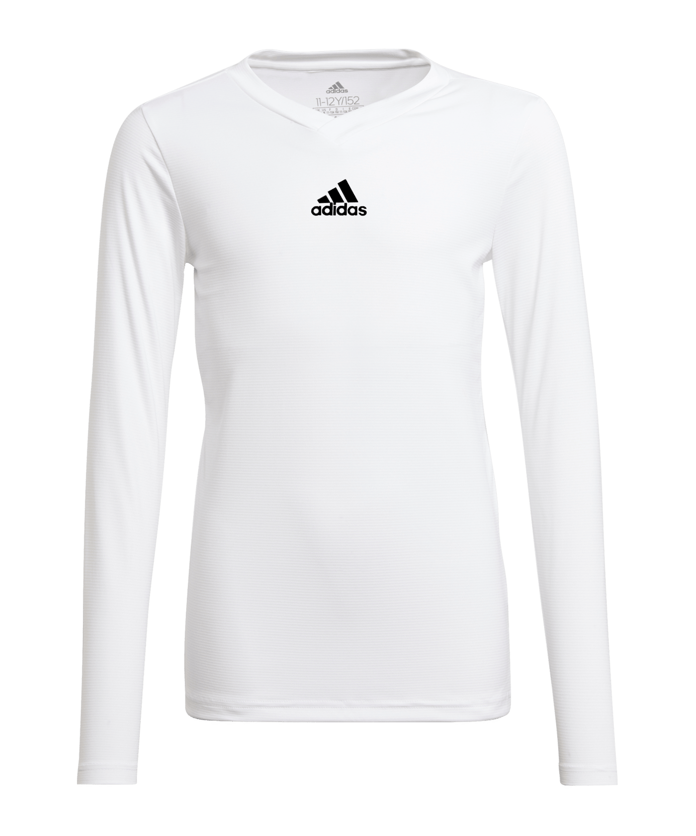 Adidas Kinder Langarm Base Shirt Team weiß