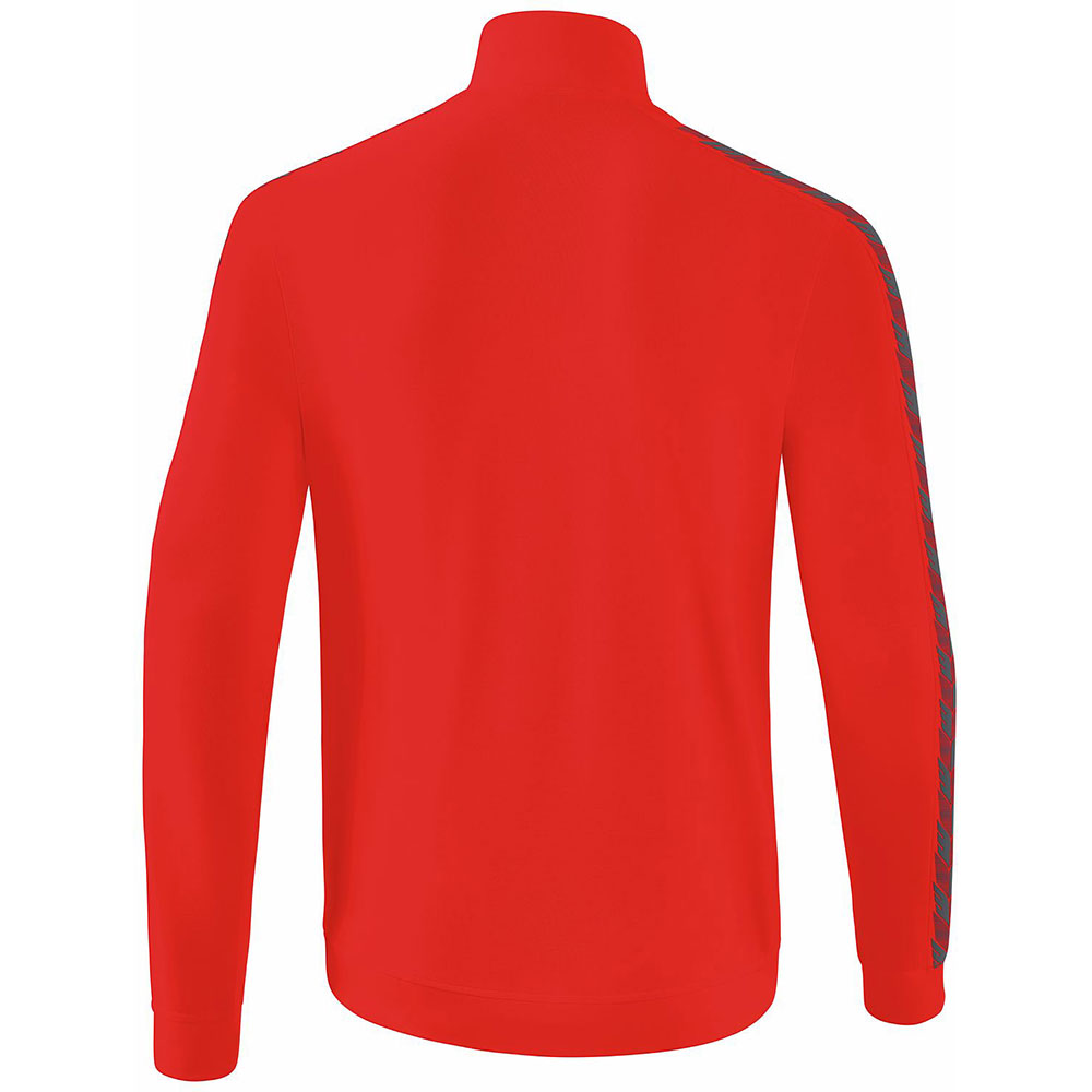 Erima Kinder Trainingsjacke Essential Team rot-grau