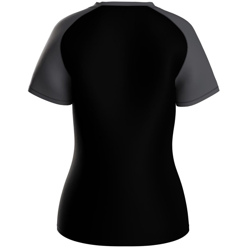 Jako Damen T-Shirt Iconic schwarz/anthrazit