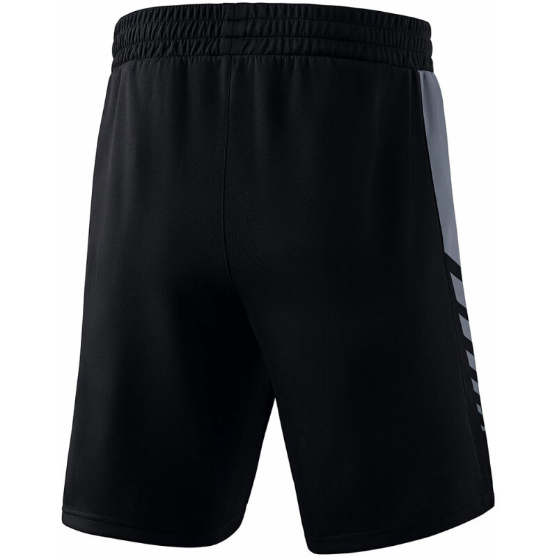 Erima Herren Training Shorts Six Wings schwarz-grau