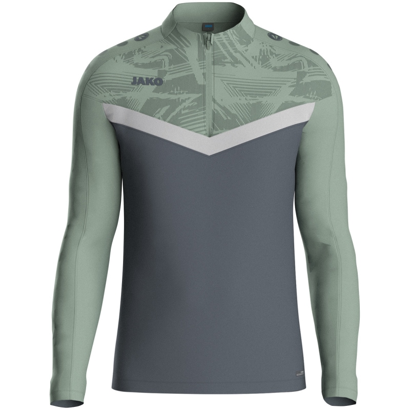 Jako Kinder Ziptop Iconic anthra light/mintgrün/soft grey