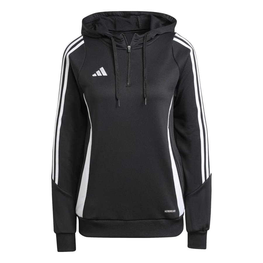 adidas Damen Hoodie Tiro 24 Black White