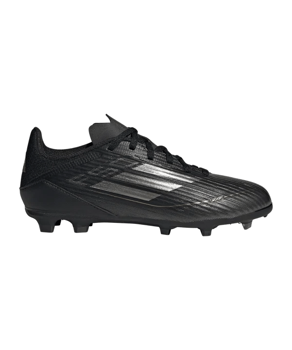 adidas F50 League FG/MG Dark Spark Kids Schwarz