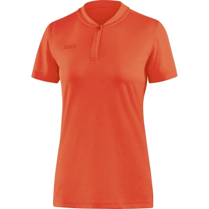 Jako Damen Polo Prestige flame