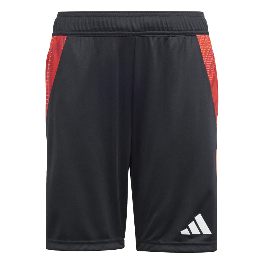 adidas Kinder Trainingsshort Tiro 24 Competition Black / App Solar Red