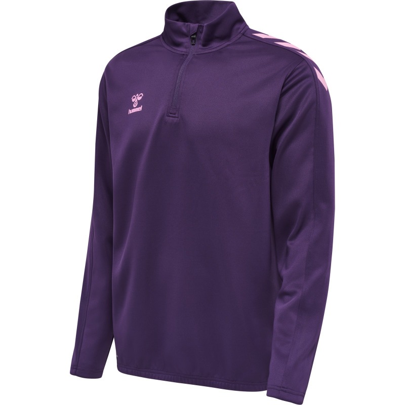 Hummel Hmlcore XK Half Zip Poly Sweat acai