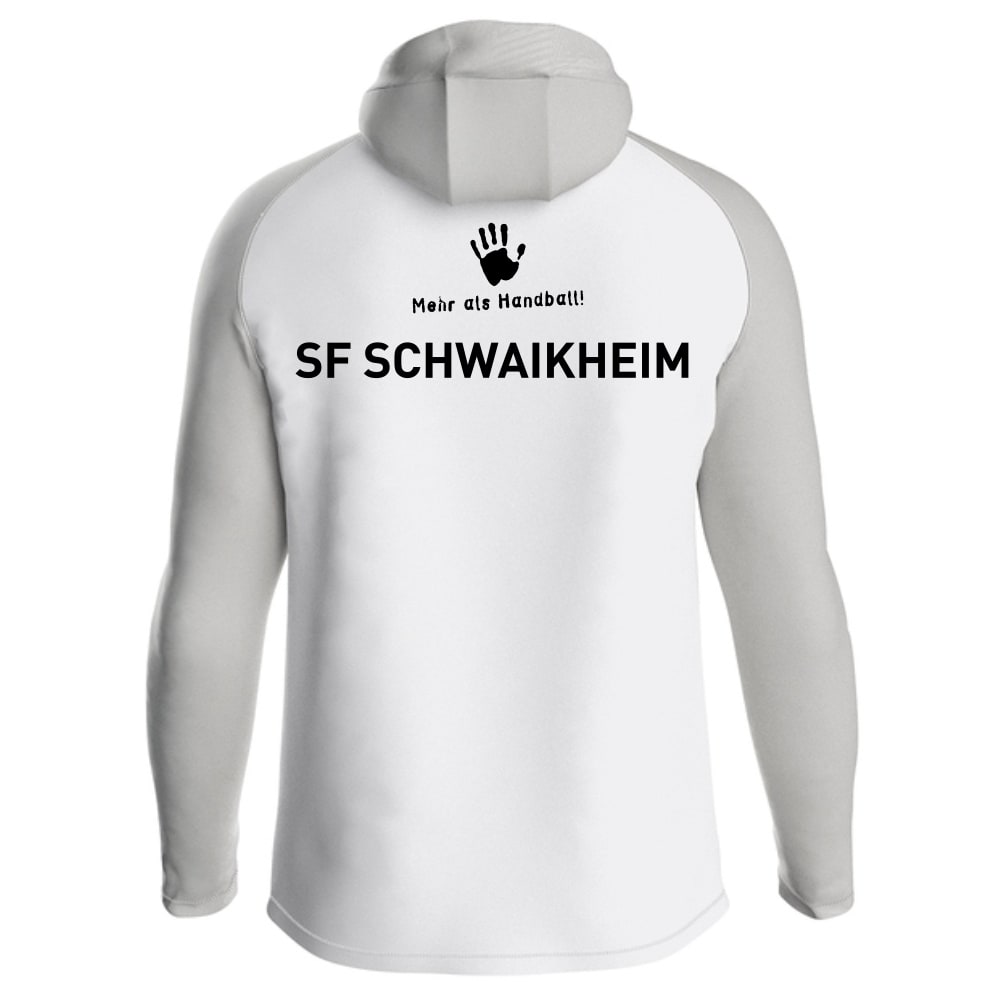 SF Schwaikheim Jako Kapuzenjacke Iconic weiß/soft grey/anthra light