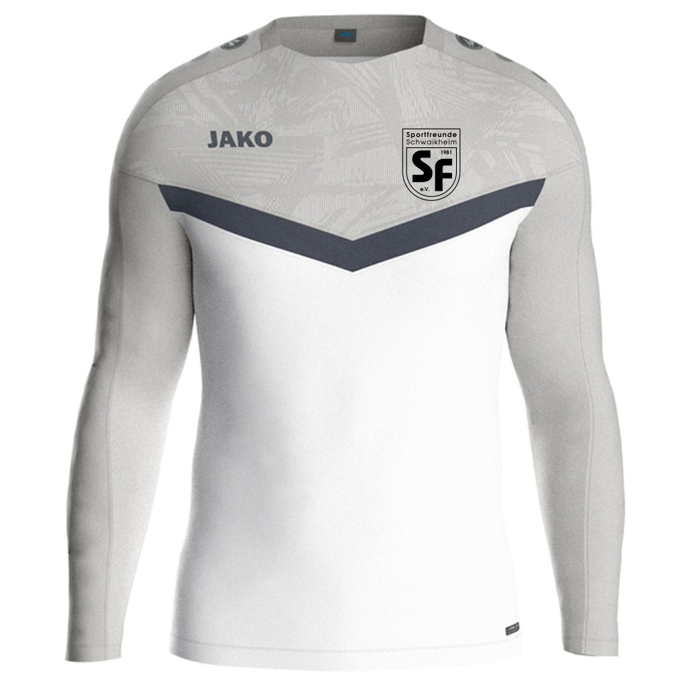 SF Schwaikheim Jako Sweat Iconic weiß/soft grey/anthra light