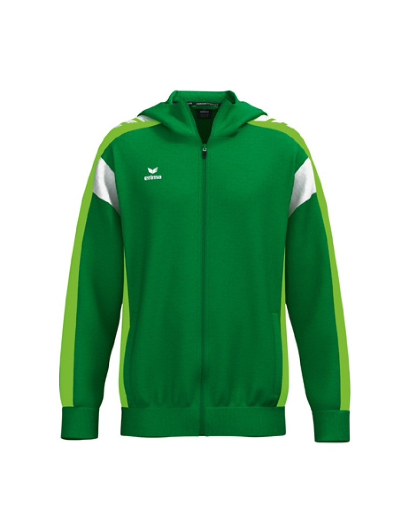 Erima CELEBRATE 125 Trainingsjacke mit Kapuze smaragd/green gecko