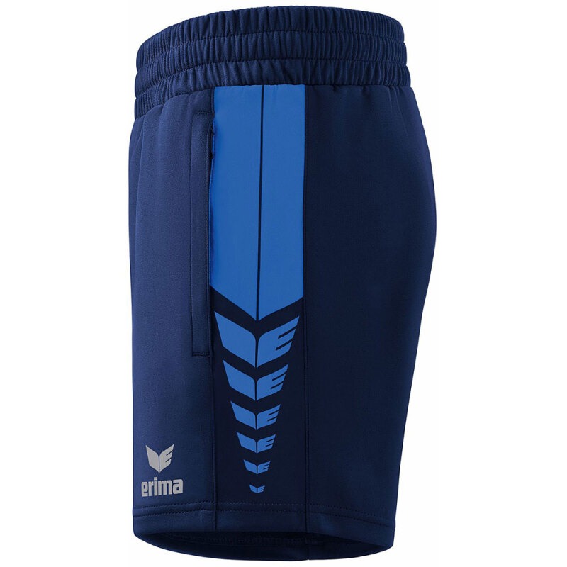 Erima Damen Training Shorts Six Wings blau