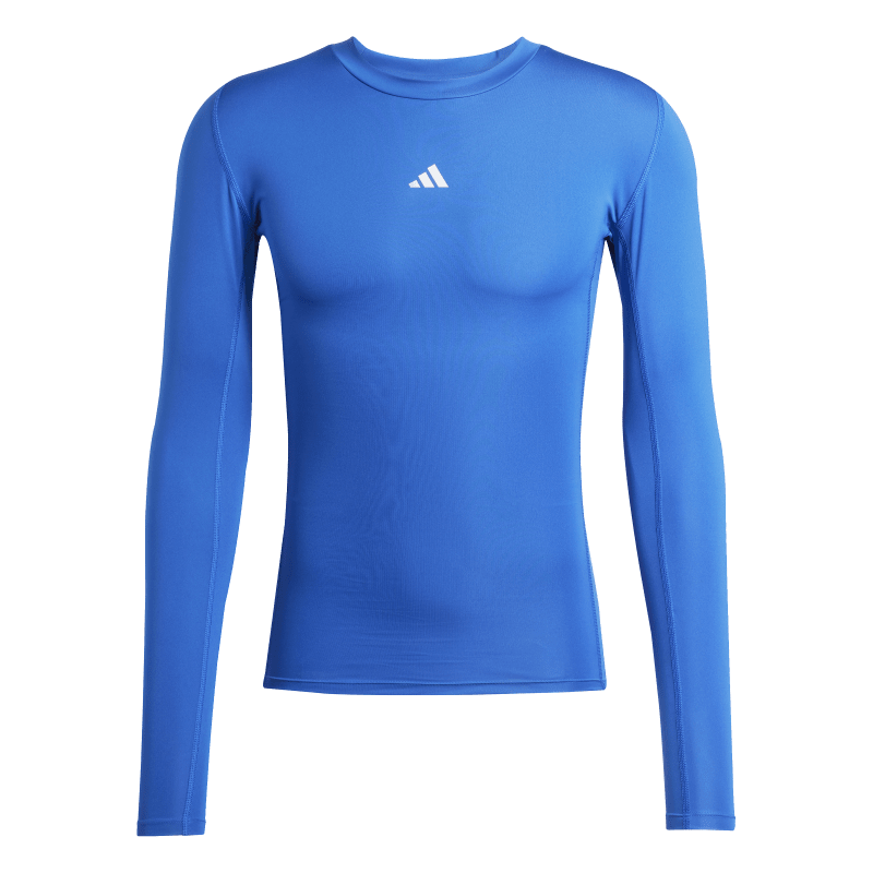 Adidas Langarm T-Shirt Techfit team royal blue