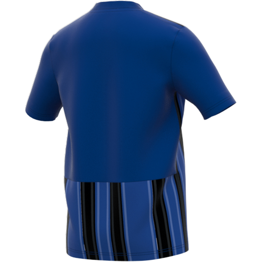 Adidas Kinder Kurzarm Trikot Striped 21 blau-schwarz