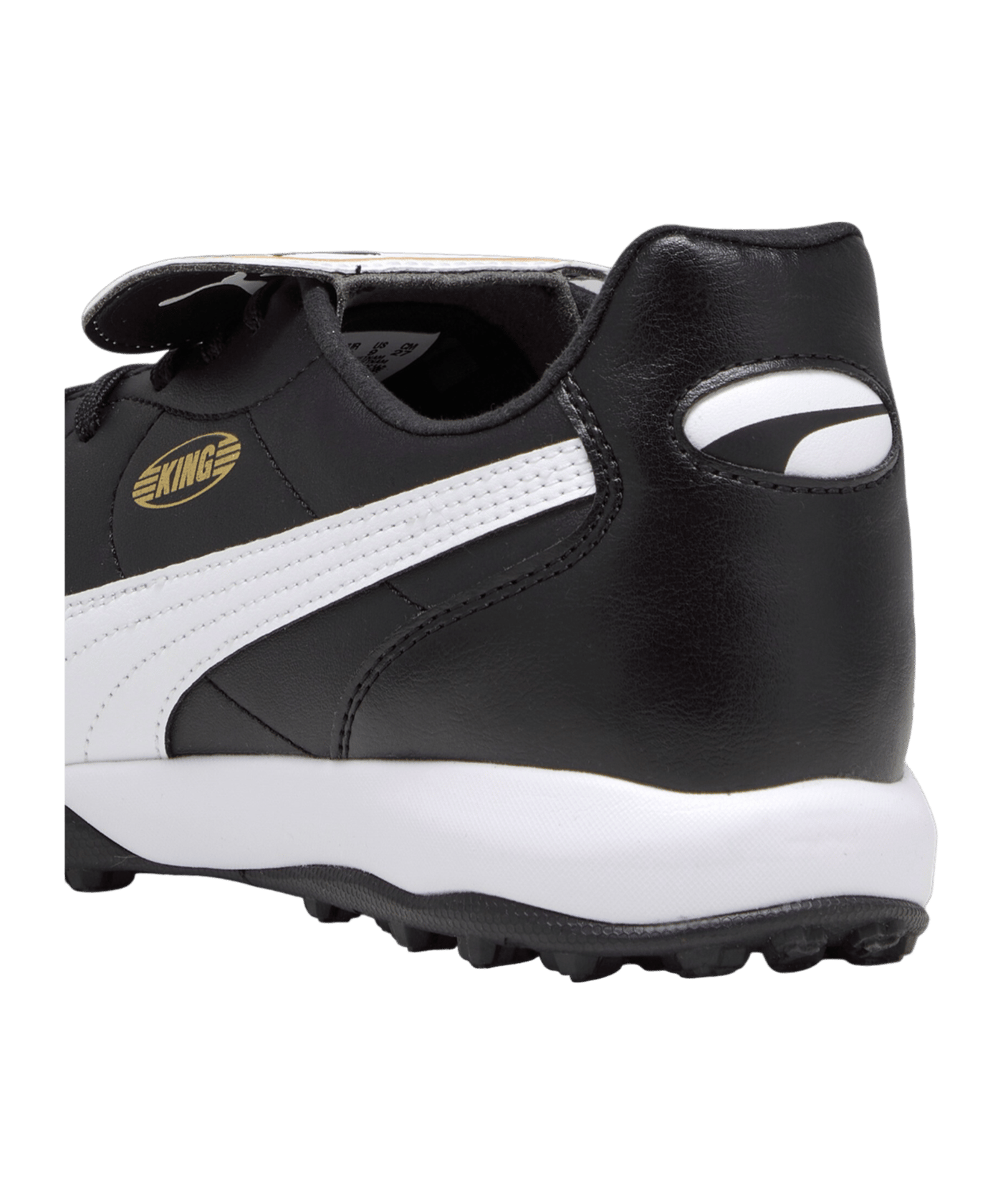 PUMA KING Top TT Schwarz Weiss Gold