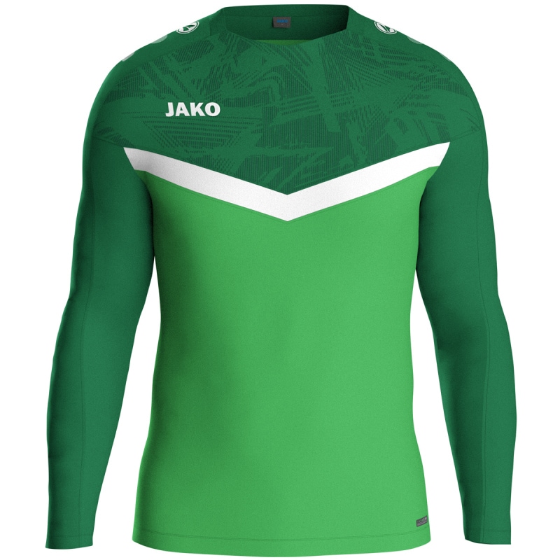 Jako Kinder Sweat Iconic soft green/sportgrün