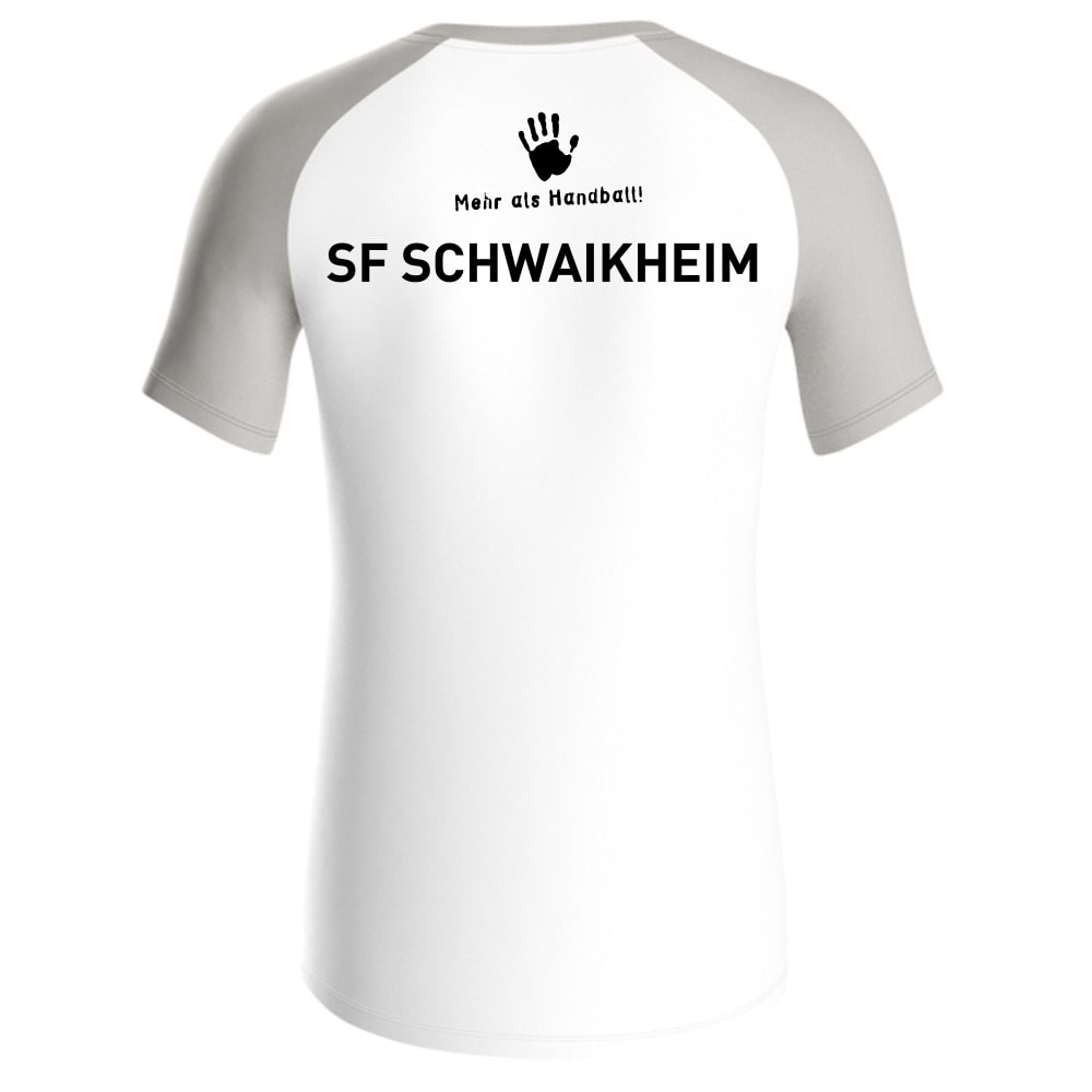 SF Schwaikheim Jako T-Shirt Iconic weiß/soft grey/anthra light