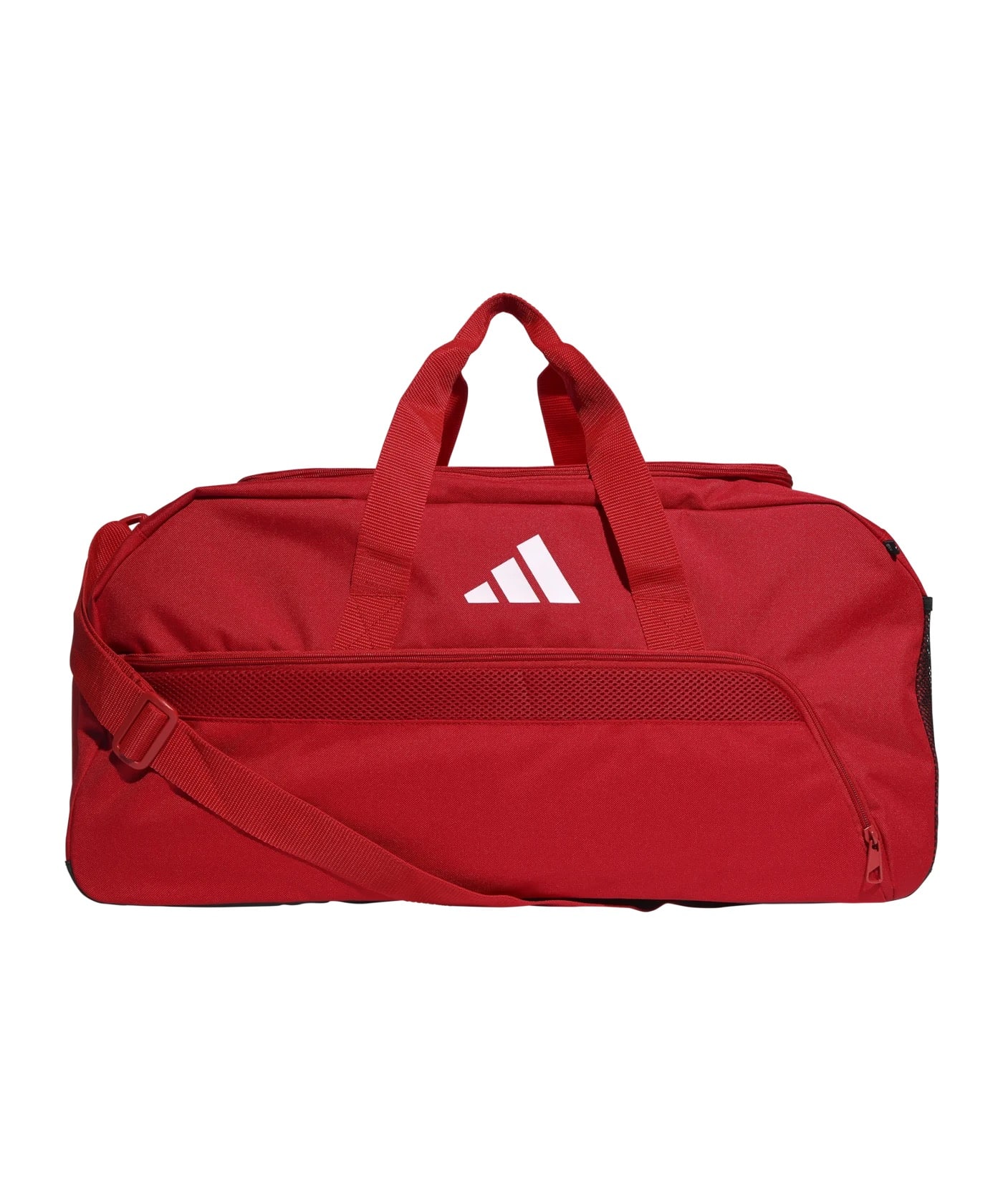 adidas Tiro League Duffel Bag Gr. M Rot Schwarz