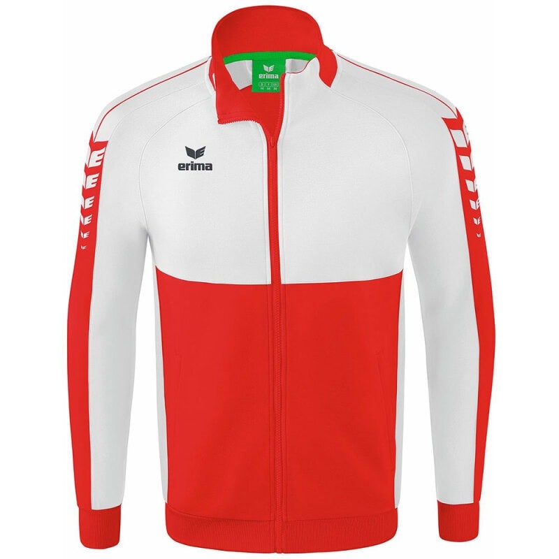 Erima Trainingsjacke Six Wings rot-weiß