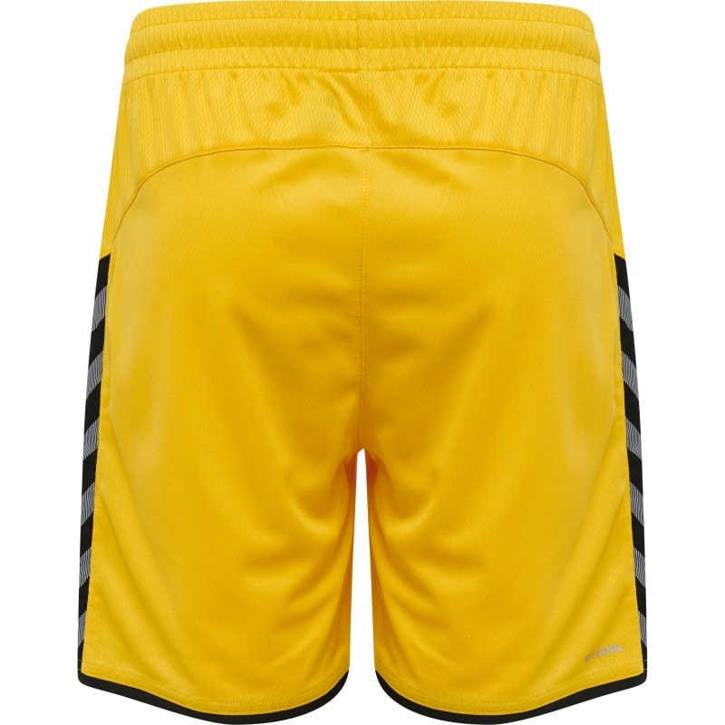 Hummel Hmlauthentic 24 Kids Poly Shorts sports yellow/black