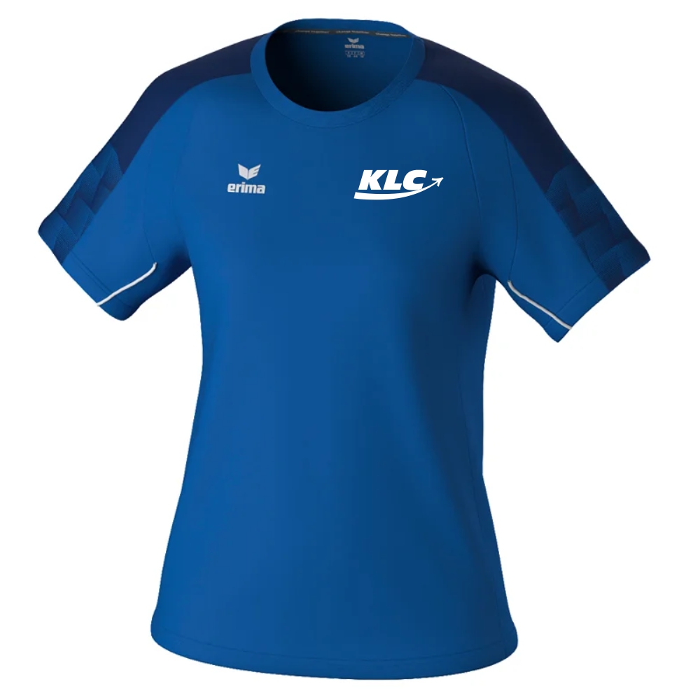 Korschenbroicher Leichtathletik Club Evo Star T-Shirt Damen new royal-new navy