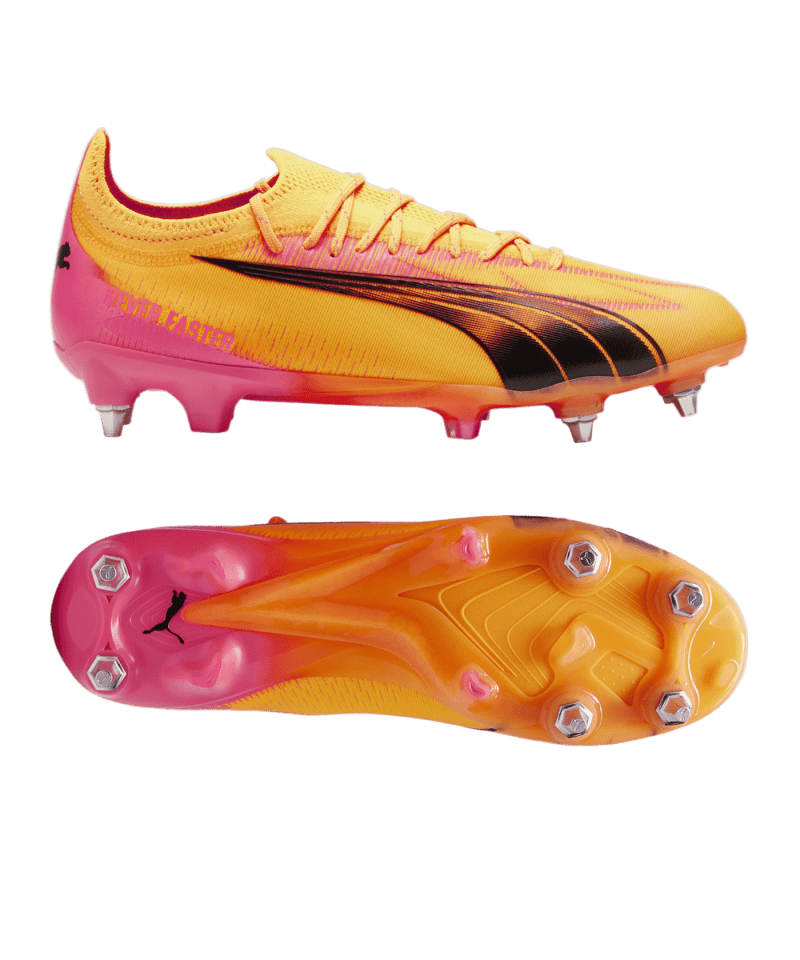 Puma ULTRA Ultimate MxSG The Forever Faster Orange Schwarz F03