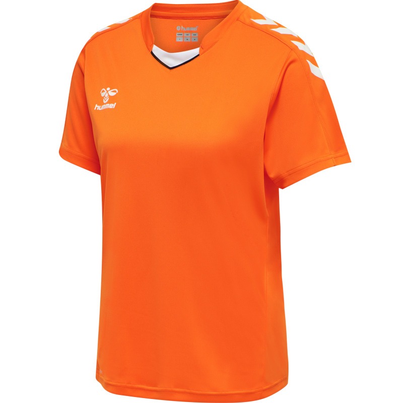 Hummel Hmlcore XK Poly Jersey S/S Woman orange tiger