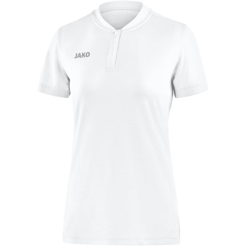 Jako Damen Polo Prestige weiß