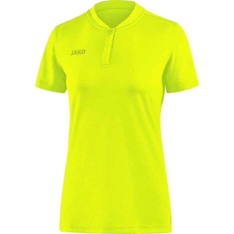 Jako Damen Polo Prestige lemon