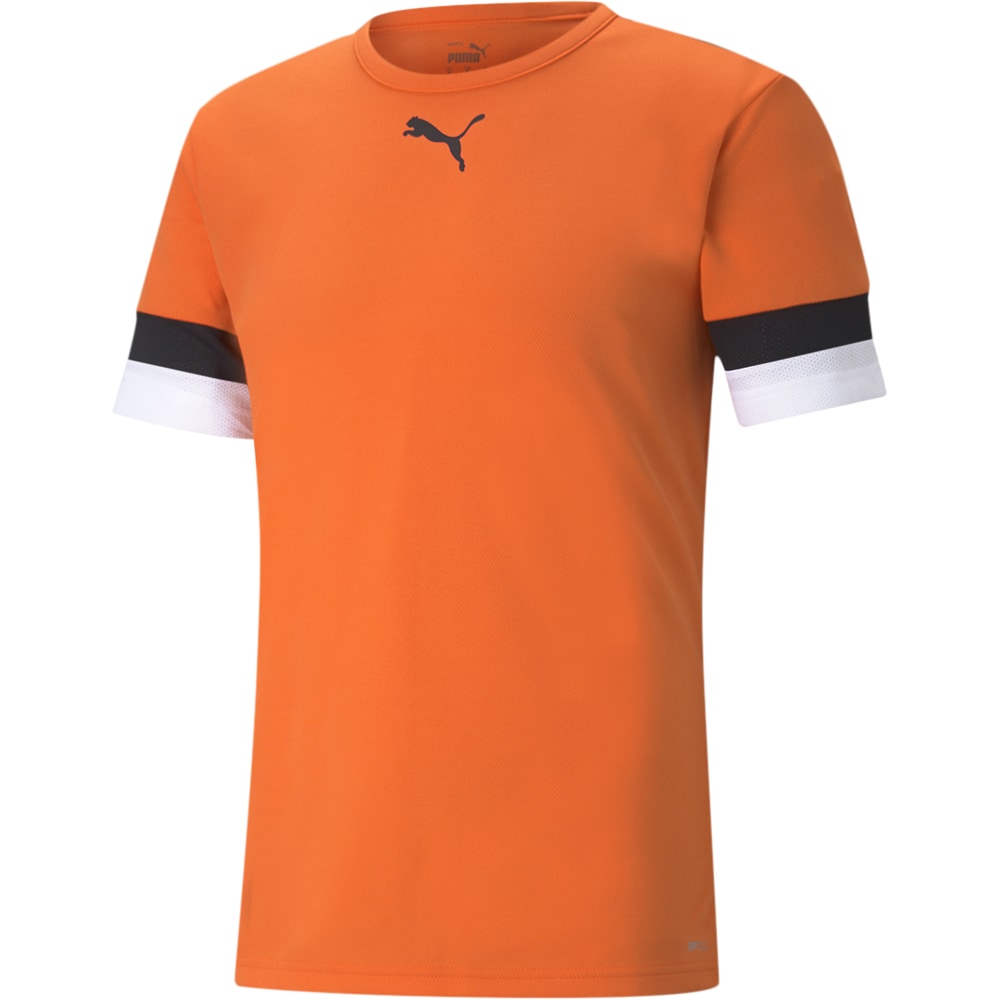 Puma Kinder Trikot teamRISE orange-schwarz-weiß