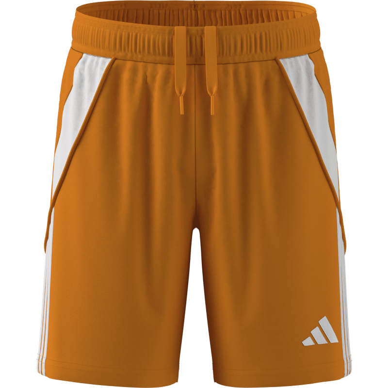 Adidas Kinder Shorts Tiro 24 crew orange-white