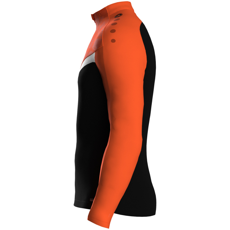 Jako  Ziptop Iconic schwarz/neonorange