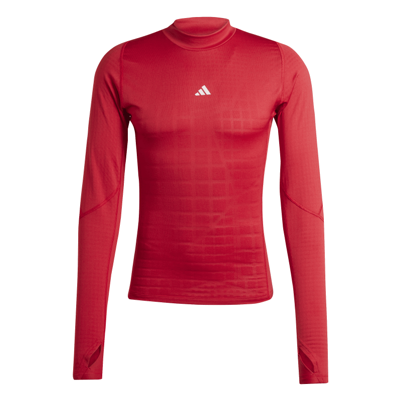 Adidas Langarm T-Shirt Techfit Cold Ready team power red 2