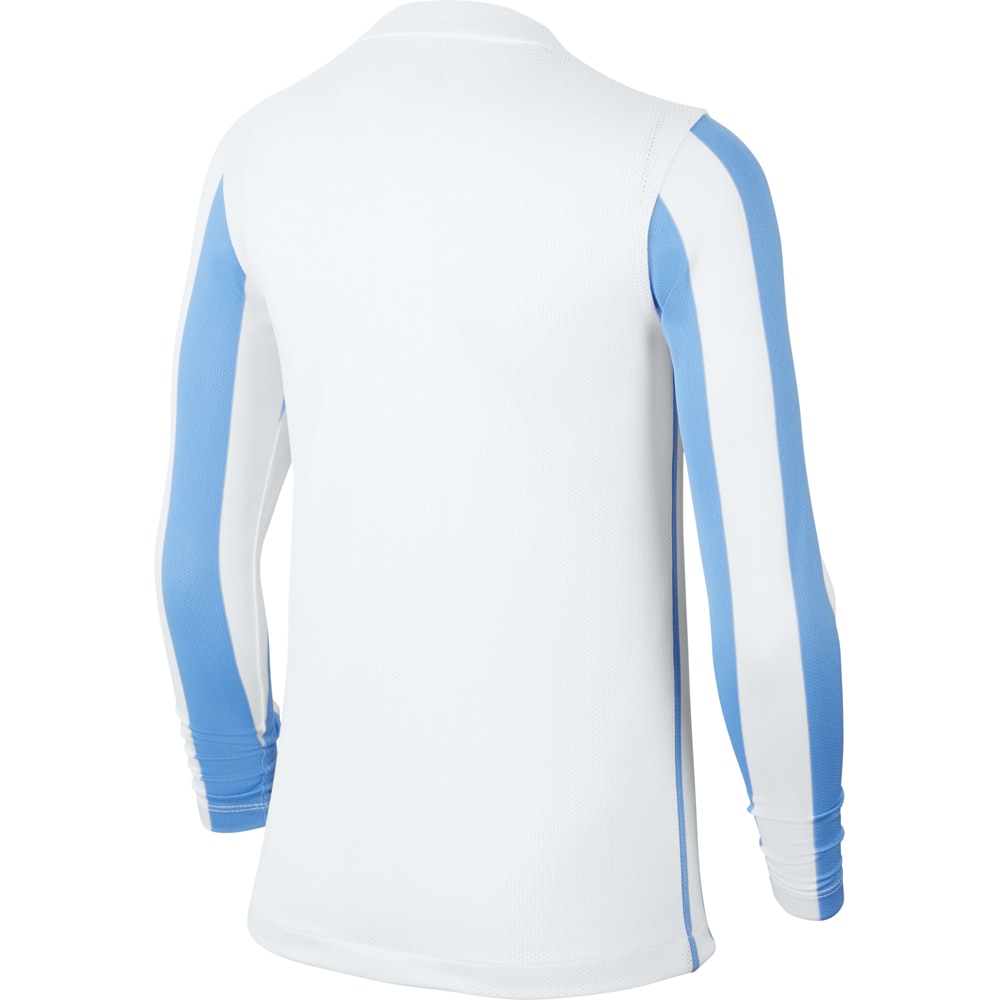 Nike Kinder Langarm Trikot Striped Division IV weiß-blau