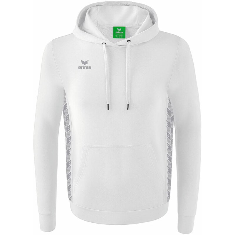 Erima Herren Kapuzensweat Essential Team weiß-grau