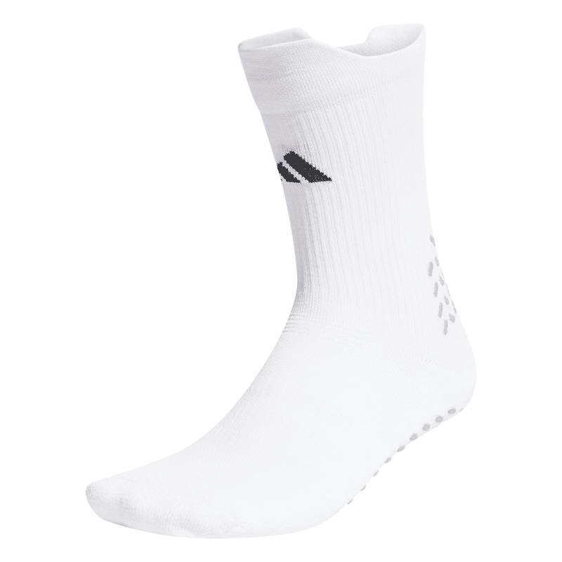 Adidas Crew Socks Football GRIP Printed Cushioned Crew Performance white-black