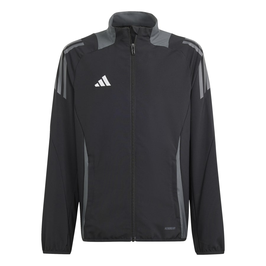 adidas Kinder Präsentationsjacke Tiro 24 Competition Black / Team Dark Grey