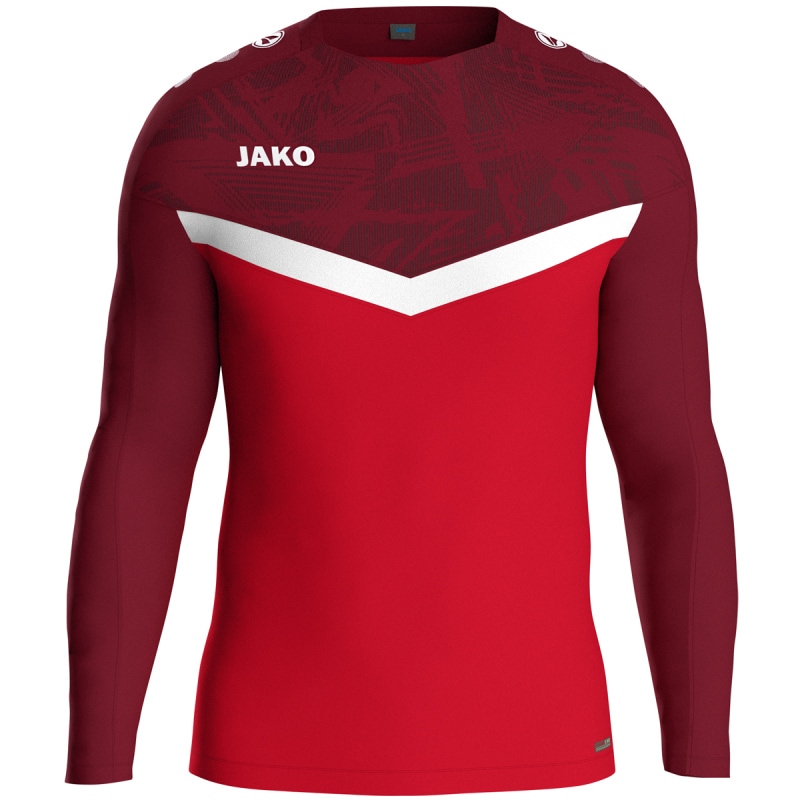 Jako Kinder Sweat Iconic rot/weinrot