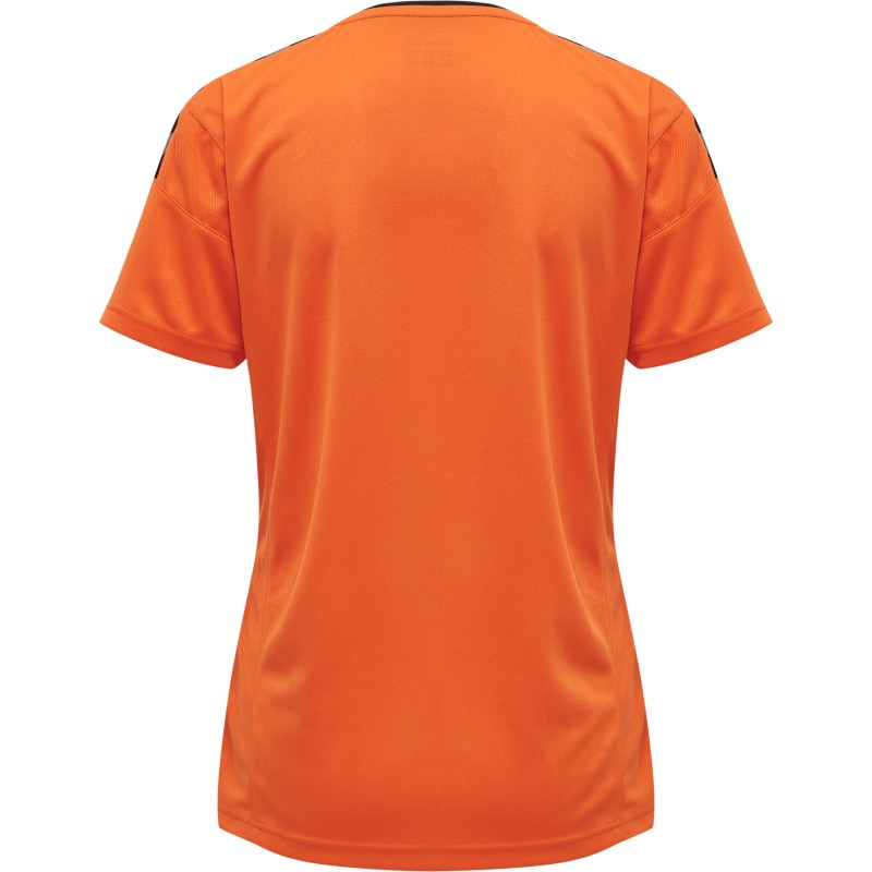 Hummel Hmlauthentic 24 Poly Jersey Woman S/S tangerine