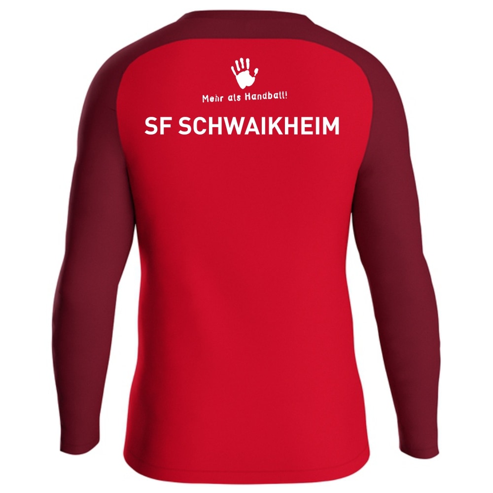 SF Schwaikheim Jako Sweat Iconic rot/weinrot