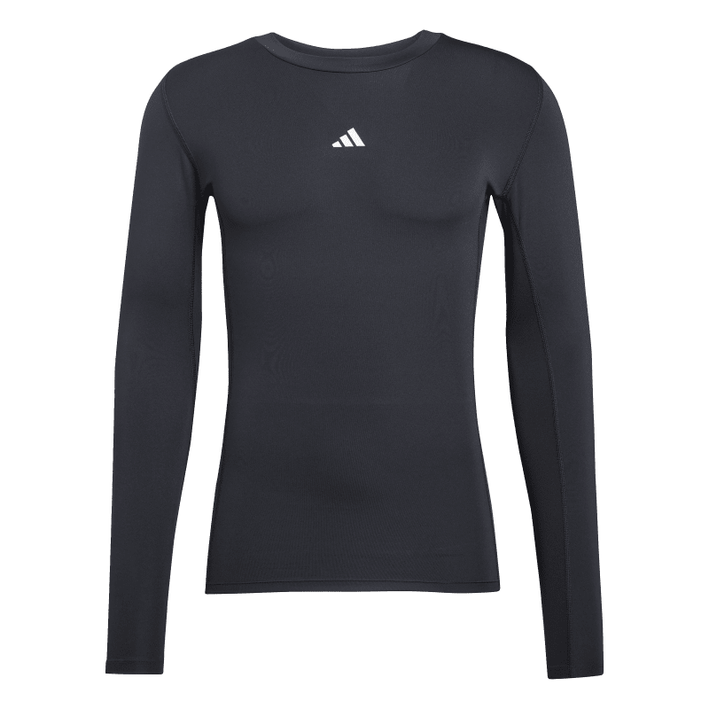 Adidas Langarm T-Shirt Techfit black