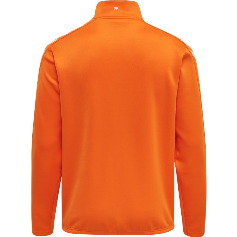 Hummel Hmlcore XK Half Zip Poly Sweat orange tiger